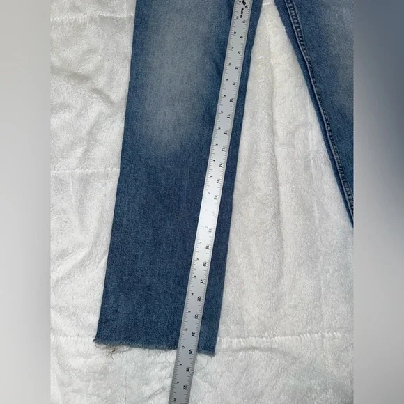 hudson remi high-rise crop straight-leg Remi jeans Size 23 - Picture 3 of 7